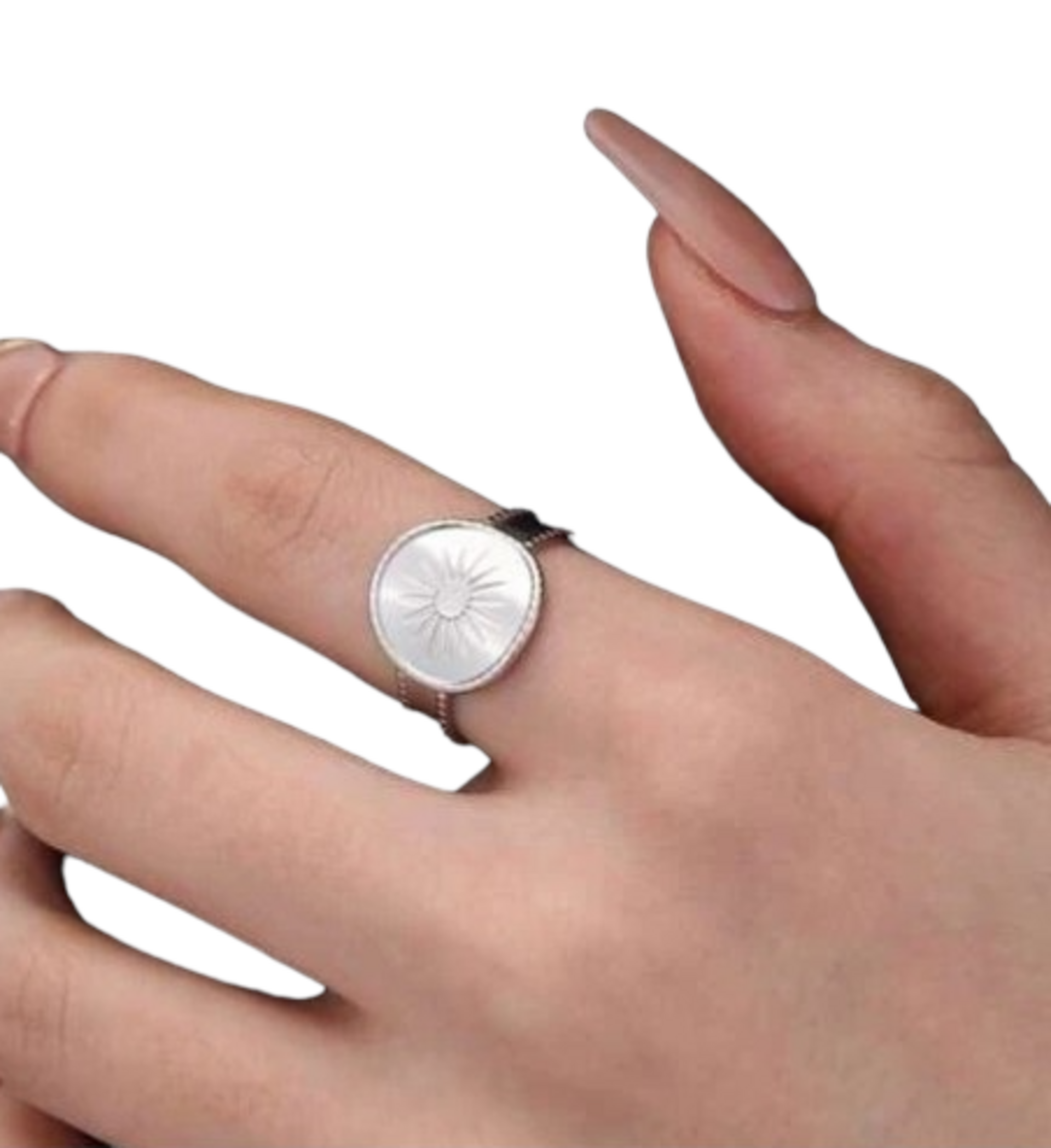 Anillo SILVER SUN acero waterproof - 2